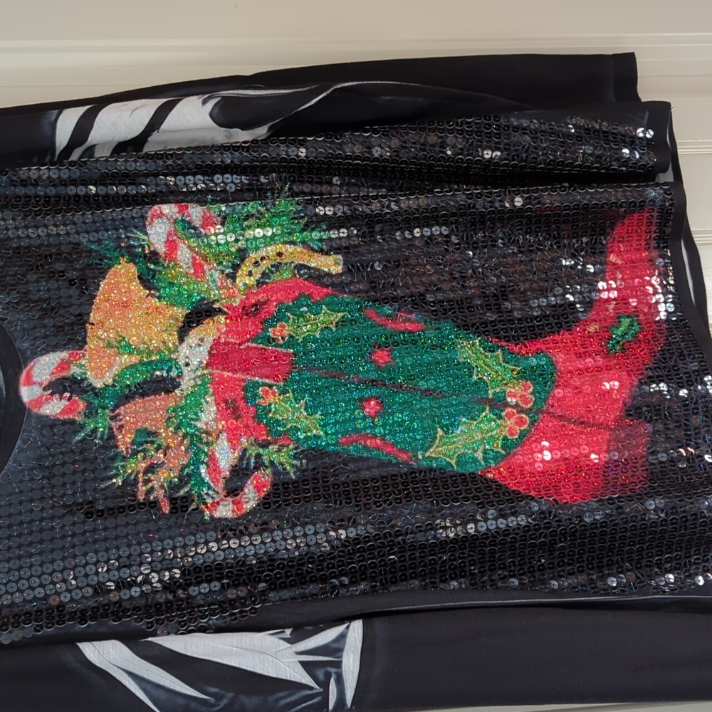 Bandera Sequined Holiday Shirt - Picture 6 of 9